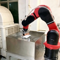 Bras robotisé industriel à 6 axes pour le meulage, charge utile de 7 kg, portée de 700 mm, précision élevée de ±0,03 mm, robot articulé pour le chargement et le déchargement CNC