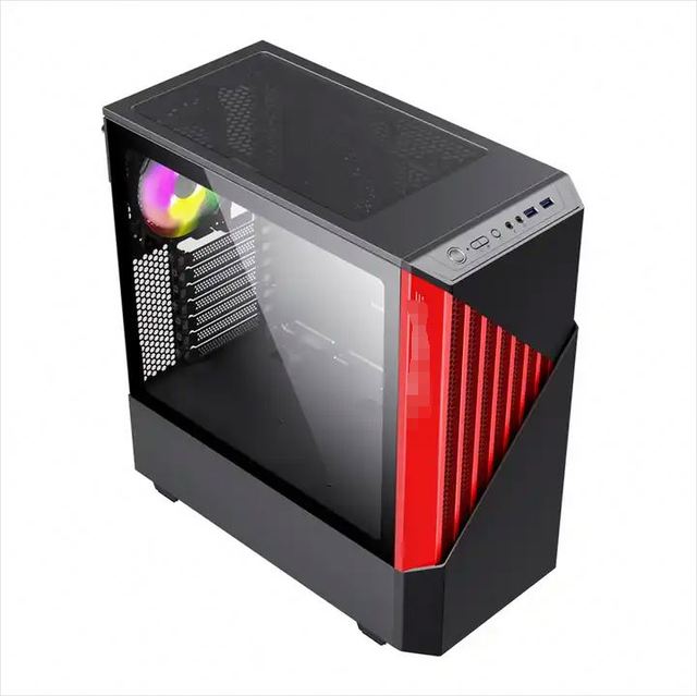OEM Computer Hardware White Gaming Pc case Mid Tower Cpu Cabinet