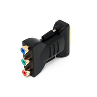 RCA-voedingsadapter voor laptop DVI-I/DB15-connectoren Man-vrouw ABS-materiaal 12 maanden garantie 1080P