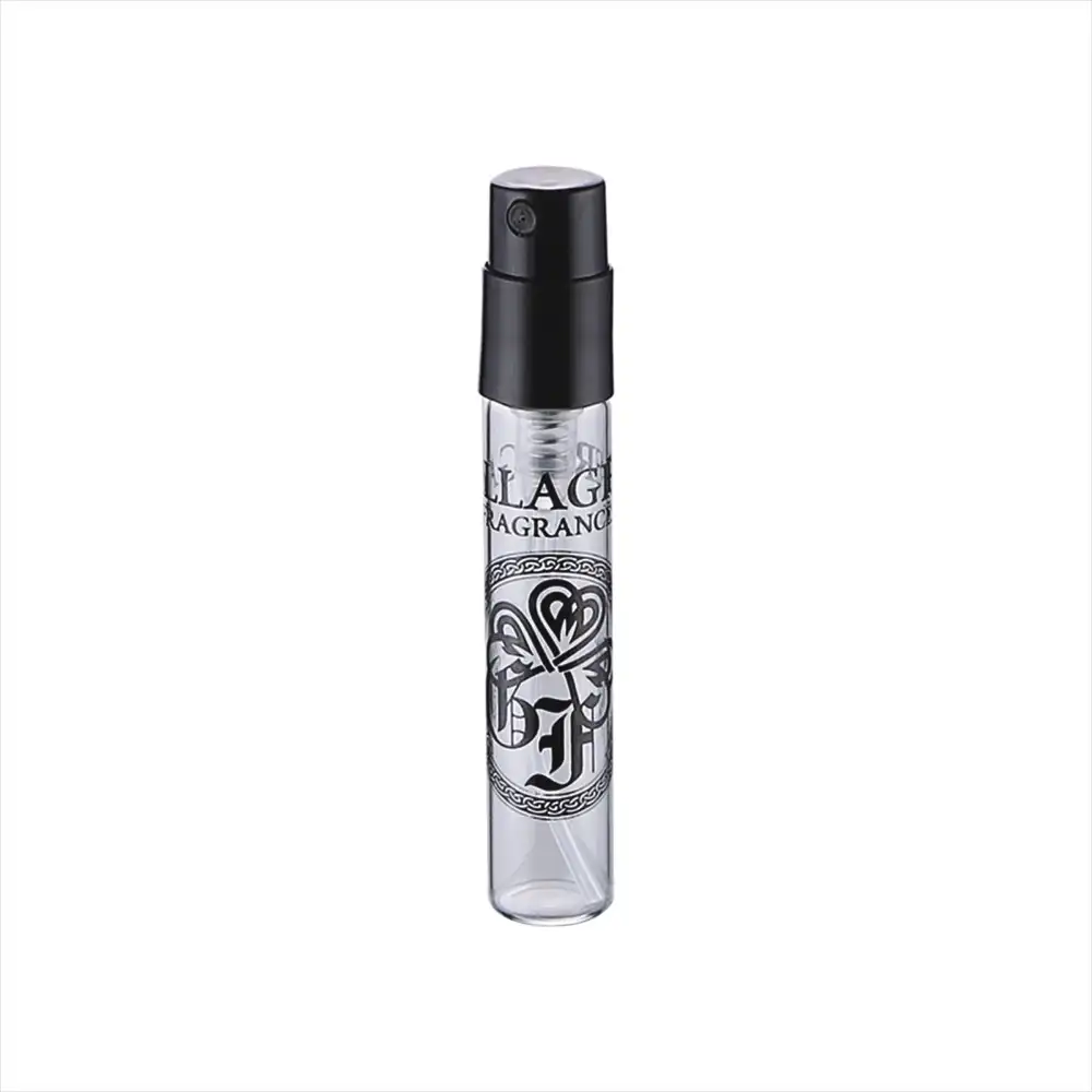 Mini Parfum Sampling Luxe Parfum Fles Zwart Glas Groothandel 5Ml Glazen Fles Spray