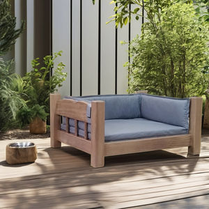 Nachhaltiges Hundebett und Katzenbett aus Holz im schlichten Design für Haustiere - Product Image 4