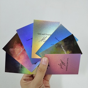 Venta al por mayor Popular personalizado Bangtan Boys estrella doble cara Tarjeta de papel lema postal holográfica Kpop Photocards para colección - Product Image 2