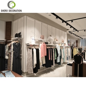 Meubles de magasin de vêtements au détail, aménagement moderne de magasin de vêtements, présentoir de vêtements, stand de magasin de vêtements pour magasin de vêtements - Product Image 6