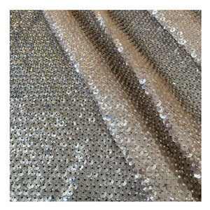 <span class=keywords><strong>Tela</strong></span> de Encaje con Apliques Bordados con Lentejuelas para Vestido de Novia Europeo, Encaje 3D de Dubái - Product Image 1