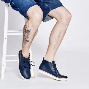 Bottes imperméables antidérapantes durables personnalisées YL3617, nouvelle conception, chaussures aquatiques en caoutchouc, vente en gros, faible MOQ, waders de pêche pour hommes - Product Image 4