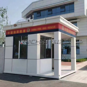 Cabine de sécurité en alliage d'aluminium, étanche, pour utilisation en supermarché - Product Image 1