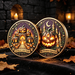 Alloy <b>Coin</b> 3D Embossed Commemorative <b>Coin</b> - Product Image 5