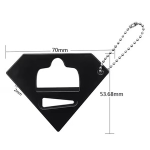 Wellflyer PRMA-258 thiết kế mới đa chức năng rượu vang corkscrews <span class=keywords><strong>Opener</strong></span> công cụ thép không gỉ mở chai với Keychain - Product Image 1