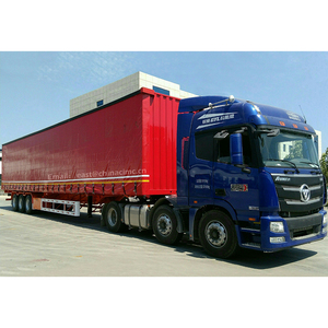 Semi-<span class=keywords><strong>remorque</strong></span> à rideaux latéraux coulissants à 3 essieux et 12 roues pour le transport de marchandises en vrac, 40 tonnes, 55 tonnes, rideaux latéraux, <span class=keywords><strong>remorque</strong></span> de camion pour conteneurs de 40 pieds - Product Image 4