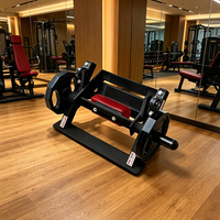 Machine de musculation de la cheville en acier de sécurité à charge de plaques commerciale avec flexion dorsale du tibia pour une utilisation en salle de sport