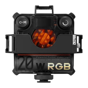 <span class=keywords><strong>Zhiyun</strong></span> Fiveray M20C Combo: Paquete de Luces de Relleno RGB, Luces LED Mini de 20W con Difusor y Bolsa - Product Image 4