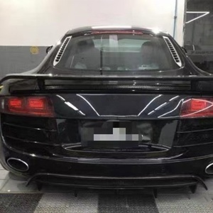 Sợi Carbon khuếch tán phía sau cho Audi R8 GT R8 V8 V10 Coupe 2-cửa 10-15 phía sau Bumper Lip khuếch tán thấp Spoiler xe BodyKit - Product Image 6