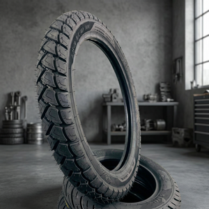 ยางรถจักรยานยนต์โดลฟิน (TT) 2.75-18 4 PR รุ่น Front-EVO |   ยางแบบมีท่อ |   ยางหน้ารถจักรยานยนต์ - Product Image 2