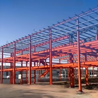 Nave Industrial Modular de Acero Ligero Q235B, Económica, para Pequeñas y Medianas Empresas