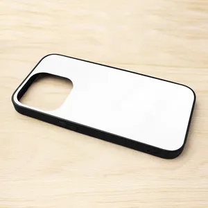 Beautiful Sublimation 2D TPU Phone Case With Blank Glass Insert For IPhone 15/15 Plus/14 Pro Max/13 Pro/IP12