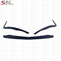 Spoiler avant en fibre de carbone style ED SPC 2015-2021 pour Benz W205, spoiler bas de pare-chocs en fibre de carbone pour W205 C63