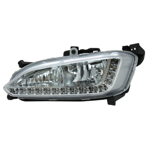 Feux de brouillard LED pour <span class=keywords><strong>voiture</strong></span> en gros, DRL pour Hyundai IX45 Santa Fe, feux de jour à LED à deux trous - Product Image 4