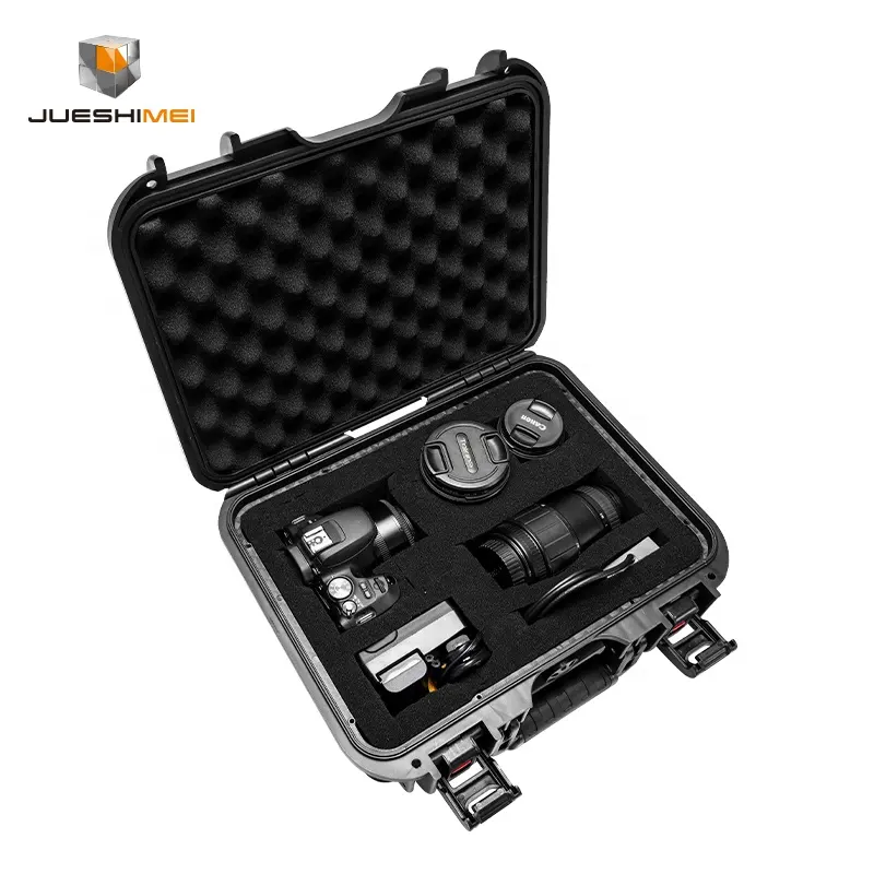 Custom 340b Hard Plastic Camera Veiligheidskoffer Case Case Met Pick & Pluck Foam Voor Fotografie