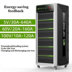 Equipo de Prueba de Paquetes de Baterías de Iones de Litio, Máquina de Envejecimiento, Probador de Capacidad de Paquetes de Baterías de Litio, Prueba de Carga y Descarga - Product Image 3