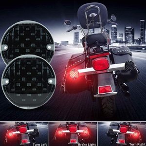 <span class=keywords><strong>3</strong></span> clignotants avant à LED de <span class=keywords><strong>1</strong></span>/4 pouces et clignotants arrière à LED rouges Emark Dot pour <span class=keywords><strong>Harley</strong></span> Davidson Softail/road King/ultra Classic - Product Image 5