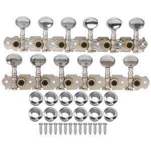 Clavijas <span class=keywords><strong>de</strong></span> Afinación para Guitarra <span class=keywords><strong>de</strong></span> <span class=keywords><strong>12</strong></span> <span class=keywords><strong>Cuerdas</strong></span>, Metálicas, Abiertas, Repuestos para Instrumentos Musicales - Product Image 3