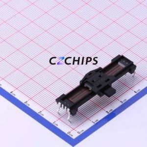 Resistencia Ajustable/Potenciómetro RS30H11AA00G, Componente de Orificio Pasante (THT), Resistencia de 50kOhm, 20%, 10V, 100mW - Product Image 1