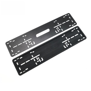Cadre de plaque d'immatriculation en silicone personnalisé, vente en gros d'usine, support de plaque en silicone de norme européenne - Product Image 4