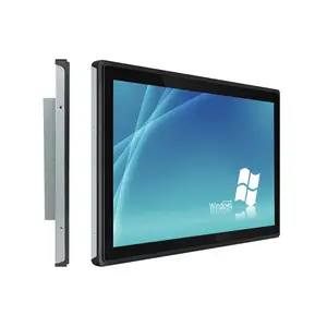 Moniteur industriel à cadre ouvert de 7 à 32 pouces IPC intégré sans ventilateur rs232 rs485 pcap écran tactile industriel ip65 pc tablette android