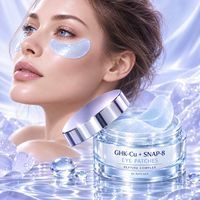 Plester Mata Hidrogel Peptida GHK-Cu SNAP-8 Label Pribadi, Melembapkan dan Mengencangkan Kulit di Bawah Mata untuk Perawatan Kulit