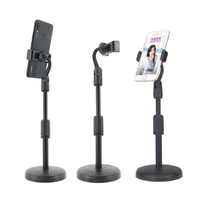 Support de bureau Portable à hauteur réglable, Rotation à 360 degrés pour téléphone Portable