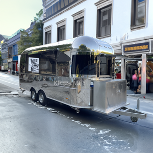 Carritos de Café y Helados para Calle, Remolques Móviles de Comida Rápida para Hoteles, Carritos de Venta de Hot Dogs, Remolques de Comida Totalmente Equipados - Product Image 2