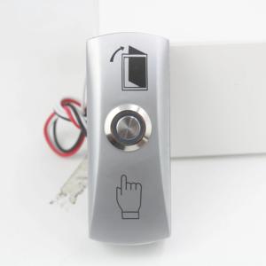 Keysecu Smart Door <strong>Lock</strong> Access Control Metal 12V Door Release Electric Press <strong>Push</strong> to Exit Button Switch With Light for Office - Product Image 4