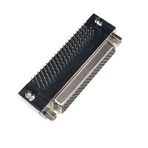 ขั้วต่อ D-SUB 78 พิน แบบตัวเมีย มุมฉาก HDB 78 พิน แบบ R/A DIP พร้อม 4-40 #   น็อตสำหรับ PCB - Product Image 2