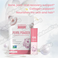 Vitahealthy OEM/ODM Marque distributeur Poudre de perle Poudre d'extrait de pigment de perle biologique pur naturel de qualité alimentaire pour la peau des femmes