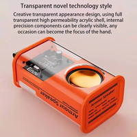 Nouvelle Enceinte Portable Stéréo TWS avec Subwoofer Basses Puissantes, Éclairage RGB 5.1 Transparent et Batterie Intégrée