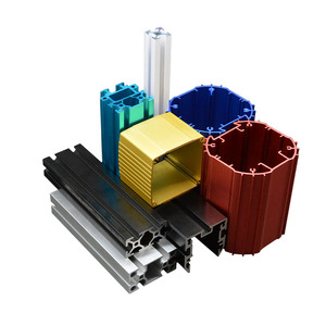 Sản xuất tùy chỉnh đầy màu sắc bề mặt 6005 6060 6061 ngành công nghiệp 6063 Cấu trúc khung nhôm hợp kim hồ sơ đùn hồ sơ - Product Image 5