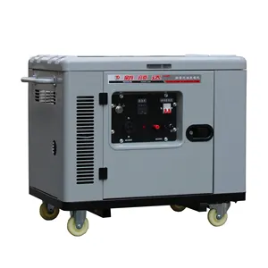 Generador de gasolina silencioso, 8500W, 110V, 220V, 230V, 240V, 400V, gran oferta