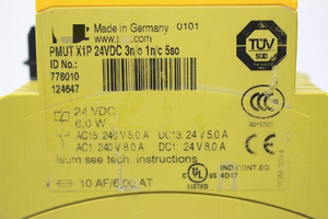 وحدة تحكم PLC PMUT X1P 24VDC 3 1nc 5so MUTING CONTROLLER 778010 778010 - Product Image 2
