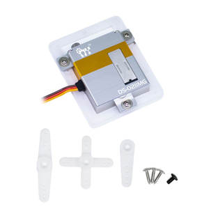 Servo sans noyau MY DS-0211MG 6.0V 8KG avec boîtier entièrement métallique pour drone à aile fixe et planeur, pièces d'avion RC - Product Image 3