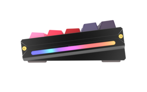 Clavier mécanique DIY pleine taille avec étui portable et interrupteurs interchangeables à chaud, option clavier laser - Product Image 4