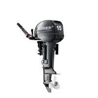 Moteur hors-bord 2 temps YAMABISI modèle T15 15HP 30HP 40HP, démarrage électrique, arbre long, moteur marin à essence