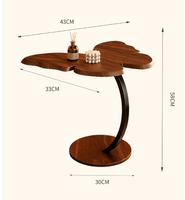 Table basse moderne, table d'appoint papillon pour canapé, table de café, style nordique, pour salon, chambre à coucher, petite taille, utilisation en coin de chambre