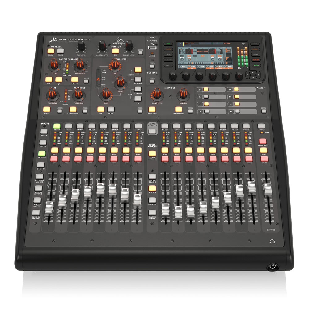Behringer X32 Producer - 16 Inputs 8 Outputs Digital Mixer