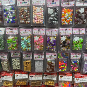 Mylulu Yiwu Factory Wholesale Accessoires <span class=keywords><strong>pour</strong></span> cheveux d'enfants africains, tresses, bijoux, <span class=keywords><strong>dreadlocks</strong></span>, perles à gros trous <span class=keywords><strong>pour</strong></span> enfants - Product Image 1