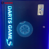 Indoor X5 Metal Elektronisch Gepersonaliseerd Dartbord Muntenautomaat Rival Distance Fun Target Disc Led Darts Arcade Spel