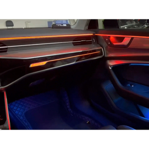 Car Ambient <b>Light</b> Instrument Panel Kits for Audi A6L 2019-2025 RGB Atmosphere <b>Light</b> Trim <b>Accessories</b> - Product Image 2