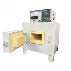 Máquina de horno de mufla de tratamiento térmico al vacío de cuerpo flotante de polvo pequeño 1000C de laboratorio