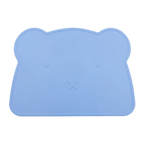 Mantel Individual sin BPA Oem, mantel de alimentación, mango de silicona, antideslizante para bebés, tapete de alimentación para bebés para niños - Product Image 4