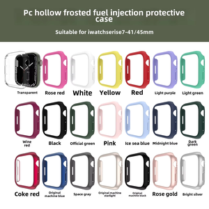 Compatibilidad para <span class=keywords><strong>Apple</strong></span> <span class=keywords><strong>Watch</strong></span> Series 10 y Ultra 2 Smart <span class=keywords><strong>Watch</strong></span> Case en 2 PC Hollow Design IWatch 9 Case - Product Image 5