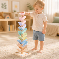 Fabricant leader de blocs sensoriels réutilisables en bois aux tons neutres et écologiques pour bébés, améliorant la concentration et les compétences sensorielles